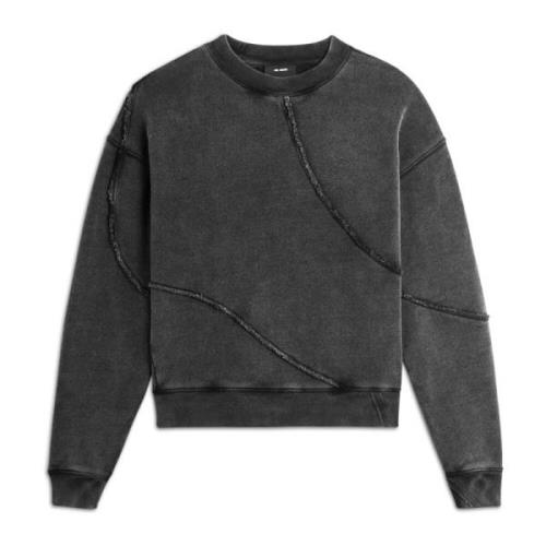 Hyde Gewassen Sweatshirt Axel Arigato , Black , Heren