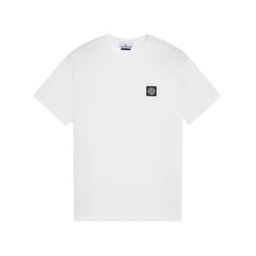 T-Shirts Stone Island , White , Heren