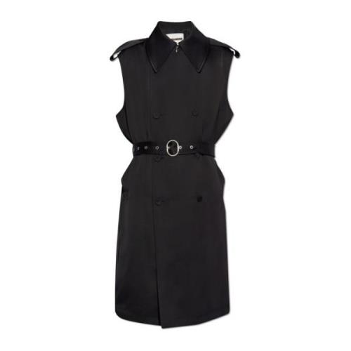 Lang vest Jil Sander , Black , Heren