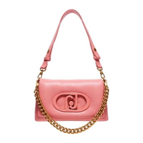 Gewatteerde Crossbody Tas met Kettinghandvat Liu Jo , Pink , Dames