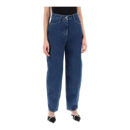 Loose-fit Jeans Saks Potts , Blue , Dames