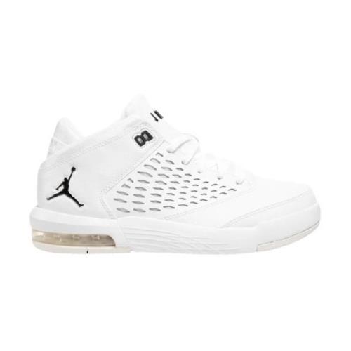 Leren Jordan Flight Origin 4 Sneakers Nike , White , Heren