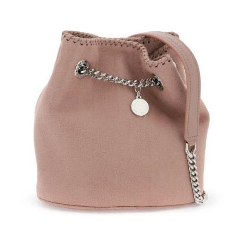 Vegan Shaggy Deer Bucket Tas Stella McCartney , Pink , Dames