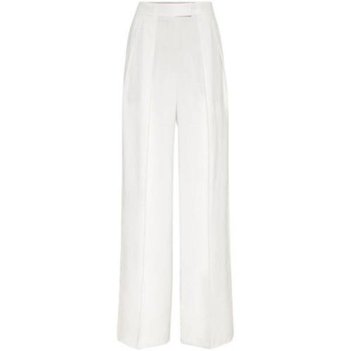 Wide Trousers Brunello Cucinelli , White , Dames