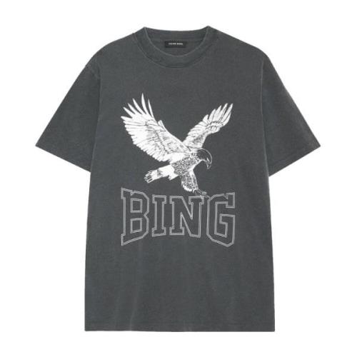 Zwart Gewassen Lili Toppe & T-Shirts Anine Bing , Gray , Dames