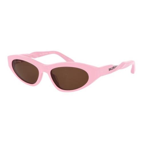 Stijlvolle zonnebril met Bb0207S ontwerp Balenciaga , Pink , Dames