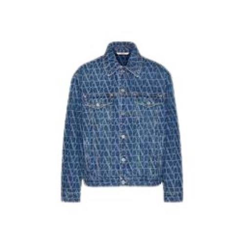 Denim Jacks Valentino Garavani , Blue , Heren