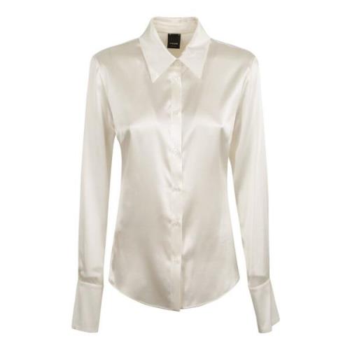 Witte shirts voor vrouwen Pinko , White , Dames