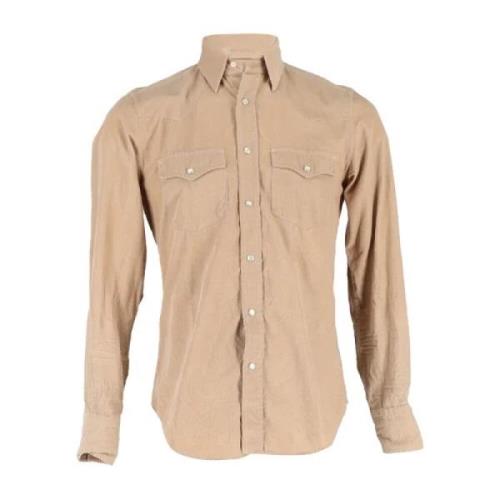 Pre-owned Cotton tops Tom Ford Pre-owned , Beige , Heren