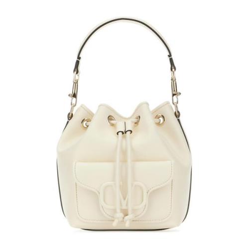 Bucket Bags Valentino Garavani , Beige , Dames