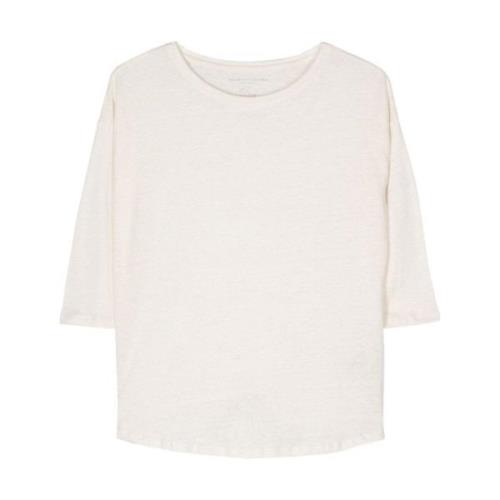 T-Shirts Majestic Filatures , Beige , Dames