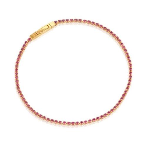 Roze Zirkonia Ellera Armband Sif Jakobs Jewellery , Yellow , Dames