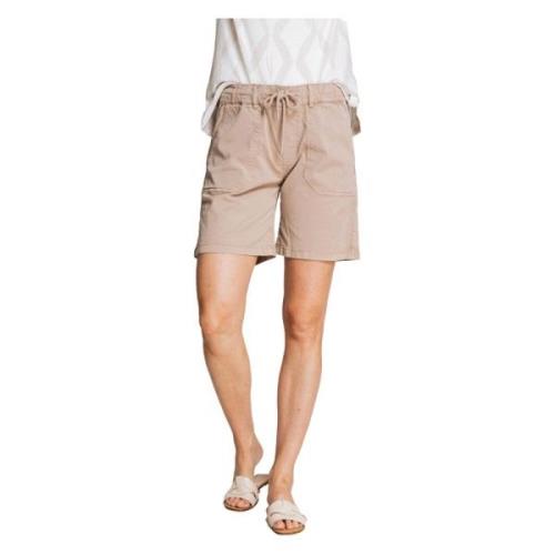 Straight Trousers Zhrill , Brown , Dames