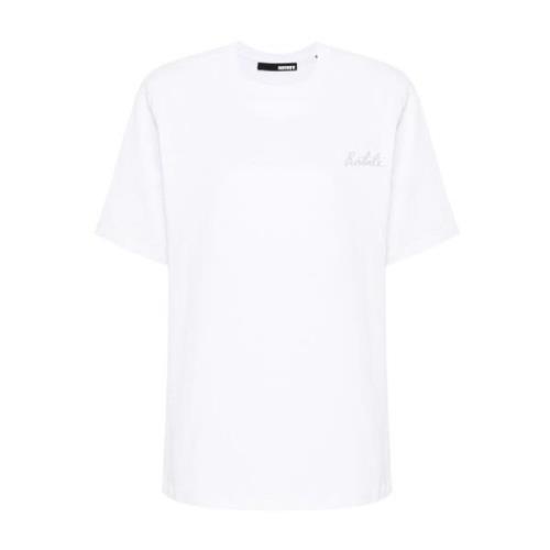Stijlvolle Boxy T-shirt voor vrouwen Rotate Birger Christensen , White...