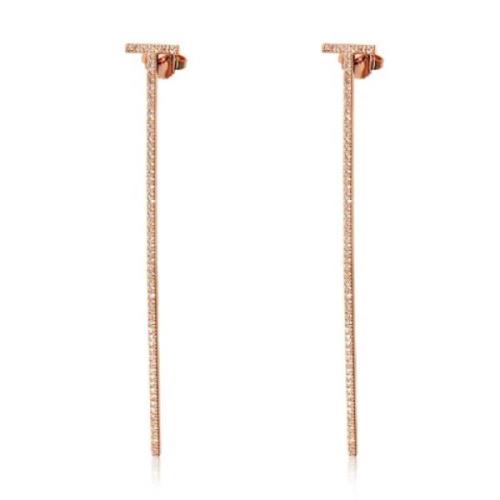 Pre-owned Rose Gold earrings Tiffany & Co. Pre-owned , Yellow , Dames