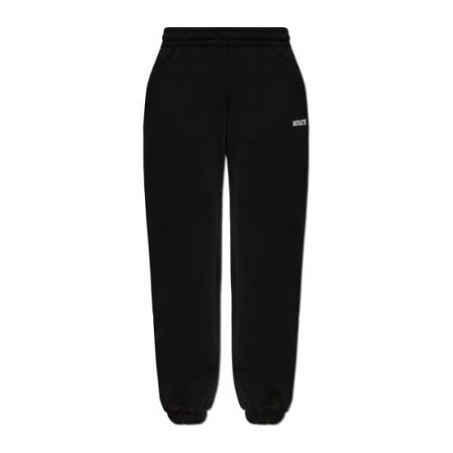 Sweatpants met logo Rotate Birger Christensen , Black , Dames