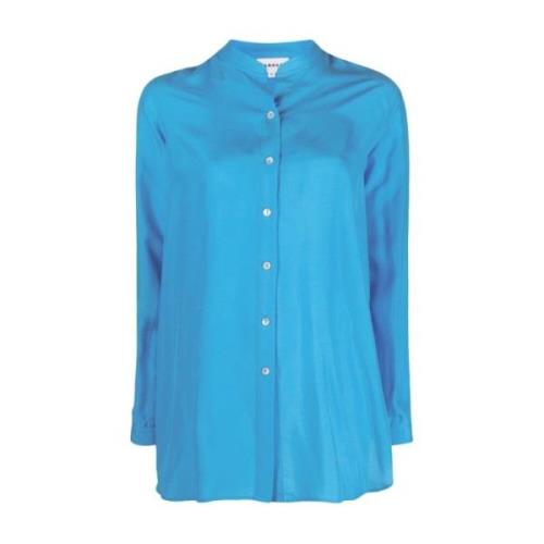Korte mouw shirt Abito 032 P.a.r.o.s.h. , Blue , Dames