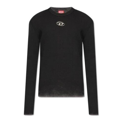Sweater `K-Darin-A` Diesel , Black , Heren