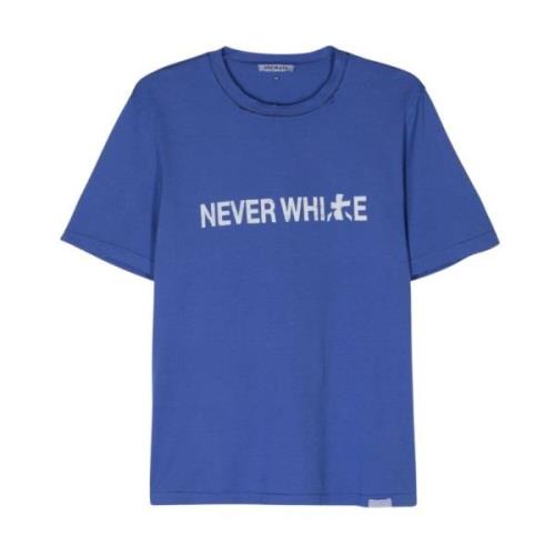Blauw T-shirt voor mannen Premiata , Blue , Heren
