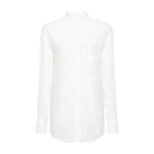 Stijlvolle veelzijdige blouse voor vrouwen Sportmax , White , Dames