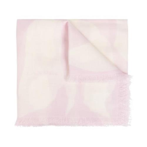 Gestreepte sjaal Lanvin , Pink , Dames