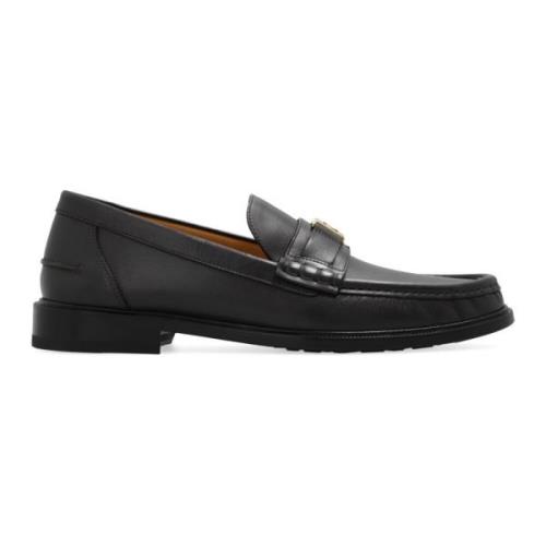 Bruine Loafer Schoenen voor Mannen Fendi , Black , Heren