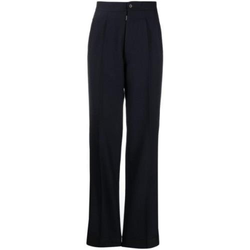 Blauwe Broek voor Dames Aw23 Maison Margiela , Blue , Dames