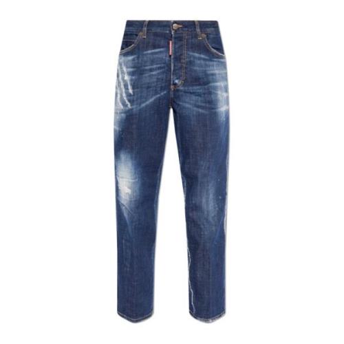 ‘Boston’ Jeans Dsquared2 , Blue , Dames