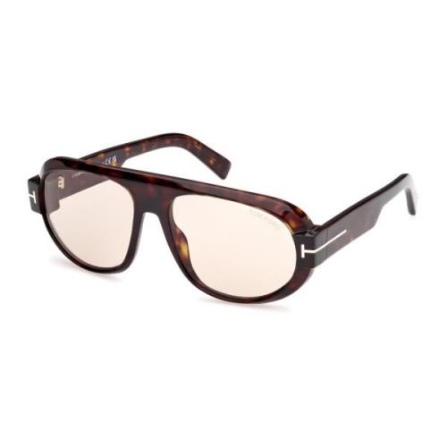 Blake-02 Zonnebril Tom Ford , Brown , Heren