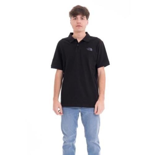 Heren Polo Shirt The North Face , Black , Heren