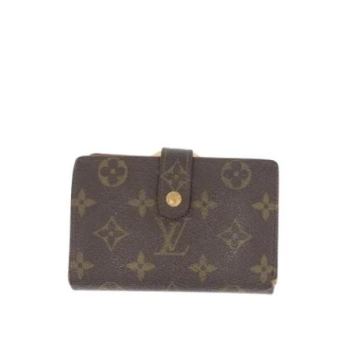 Pre-owned Canvas wallets Louis Vuitton Vintage , Brown , Dames