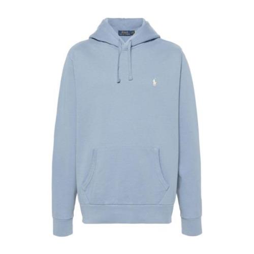 Blauwe Sweatshirt Heren Ss24 Ralph Lauren , Blue , Heren