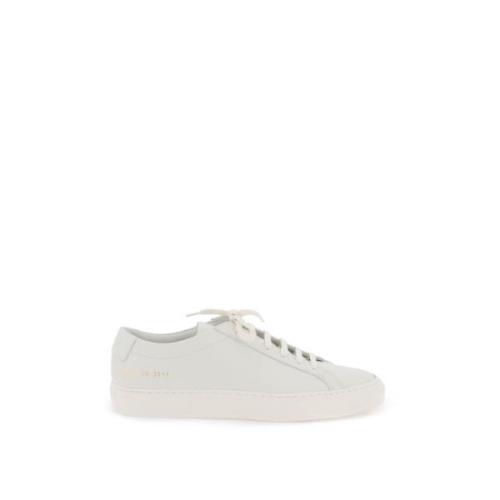 Originele Achilles Leren Sneakers Common Projects , Beige , Dames