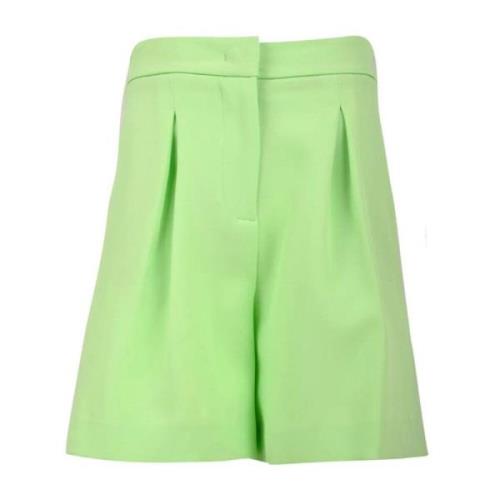 Groene Elegant Bermuda Shorts met Rits Hinnominate , Green , Dames
