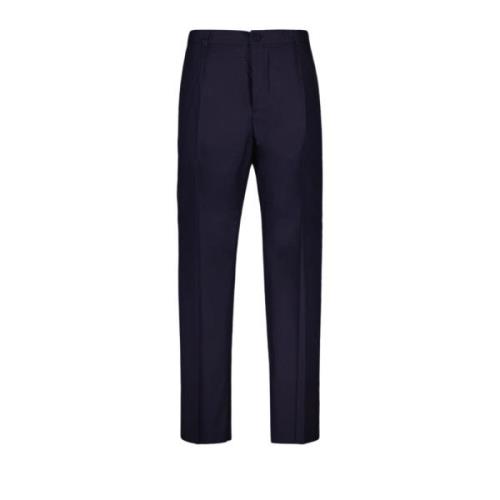 Straight Trousers with Pockets Dior , Blue , Heren