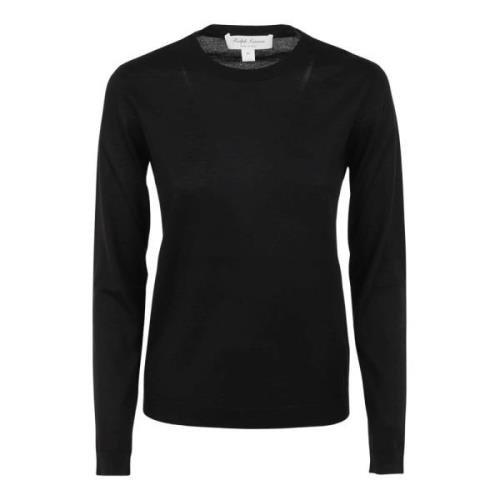 Zwarte Sweater Ss23 Damesmode Ralph Lauren , Black , Dames