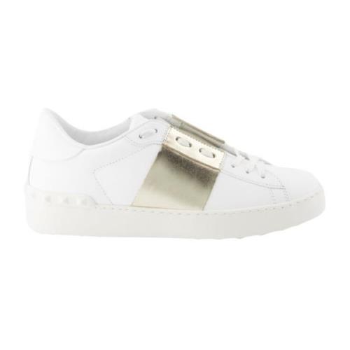 Leren vetersneakers voor vrouwen Valentino Garavani , White , Dames