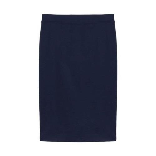 Blauwe Midi Rok Elena Mirò , Blue , Dames