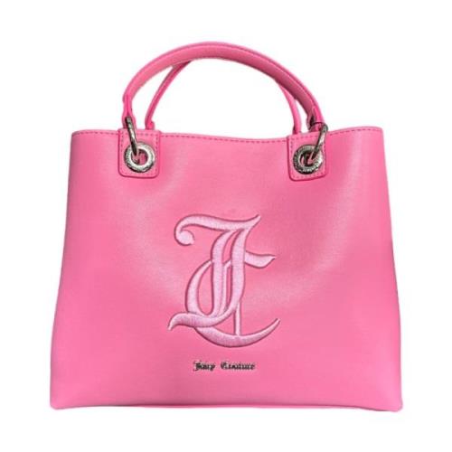 Roze Handtas met Voorlogo Juicy Couture , Pink , Dames