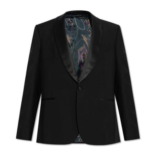 Wollen blazer Paul Smith , Black , Heren