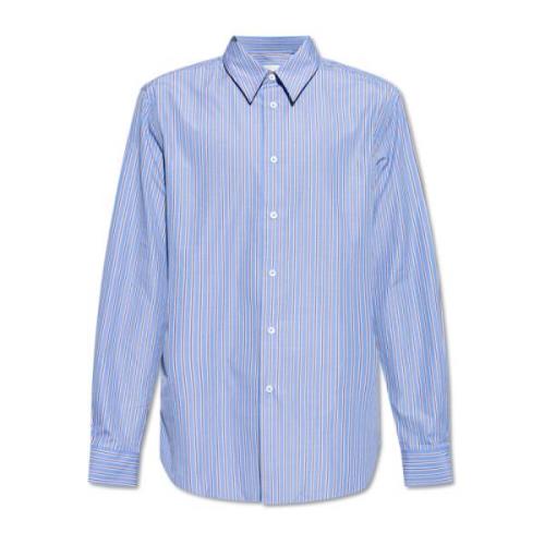 Gestreept patroon overhemd Paul Smith , Blue , Heren