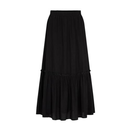 Nieuwe Gipsy Midi Rok Co'Couture , Black , Dames