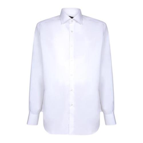 Witte T-shirts & Polos voor Mannen Dell'oglio , White , Heren
