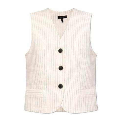 Gestreept patroon vest Rag & Bone , Multicolor , Dames