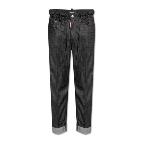 Grote Broer Jeans Dsquared2 , Black , Heren