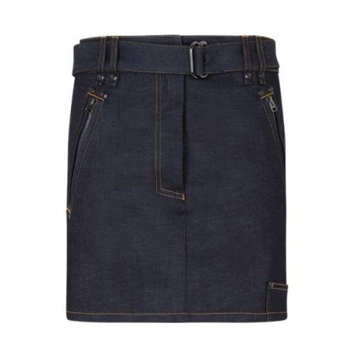 Donker Indigo Denim Rok Tom Ford , Blue , Dames