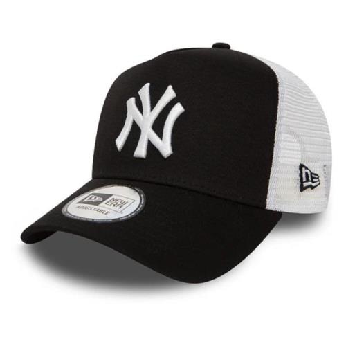 Zwarte New York Yankees Trucker Cap New Era , Black , Unisex