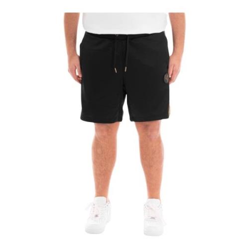 Heren Bermuda Shorts Emporio Armani EA7 , Black , Heren