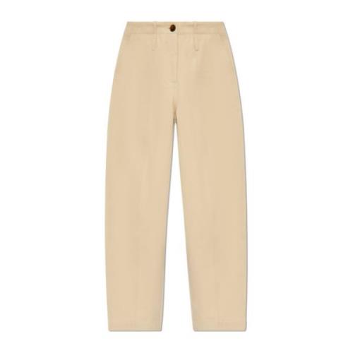 Saddie Broek Samsøe Samsøe , Beige , Dames