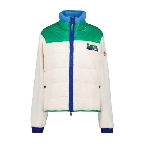 Gewatteerd Fleecejack Moncler , Multicolor , Heren